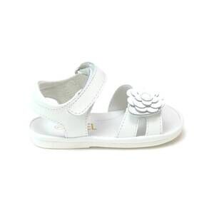 NEW ANGEL BABY girl's mila bow sandal - toddler in white